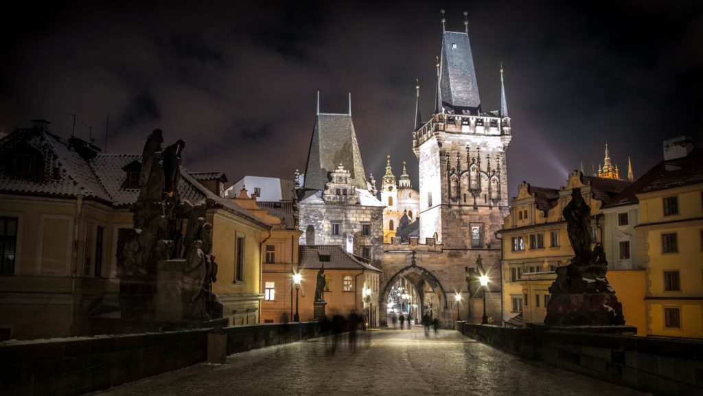 The Gothic City Of Prague